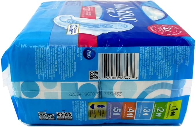 Always Pads Maxi Extra-Long Size 3-26 Count Super (2 Pack)