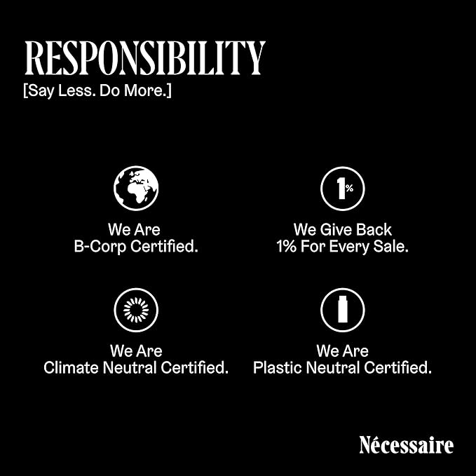Nécessaire The Body Wash Fragrance-Free - Multi-Oil Shower Gel Body Wash for Women + Men. Non-Comedogenic + Hypoallergenic for Sensitive Skin with Niacinamide.. 250 ml / 8.4 fl oz