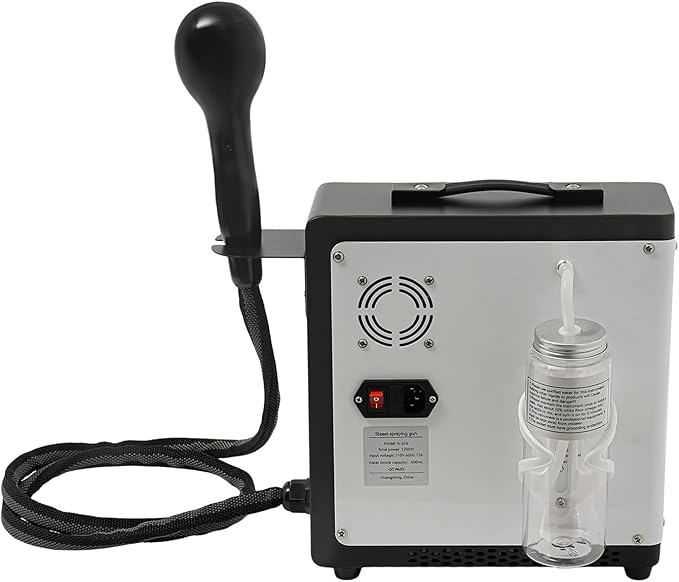 Nano Hair Steamer 1250W Professional Hair Steamer for Deep Conditioning 5-Level Mist Adjustment Nano Spray Hair Care Machine for Salon &amp Home Use