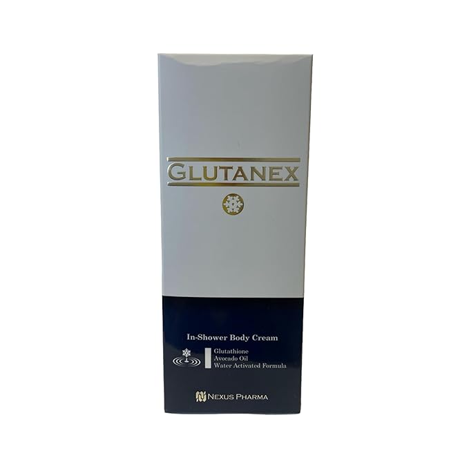 Glutanex In-Shower Body Cream &amp Glutathione Soap Duo