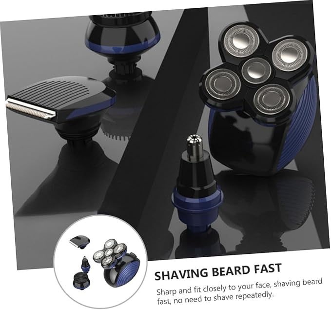 Electric Beard Trimmer Head Shaver Machine Men Shaved Head Machine USB Shaver Barber Clippers Mens Beard Trimmer