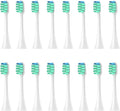 Replacement Toothbrush HeadsCompatible for Panasonic Doltz EW-DC01/DC12/PDL54/PDP51/EW1031/DE92/WEW0980/DL40/DL75/DL82 Electric(16pcs White)