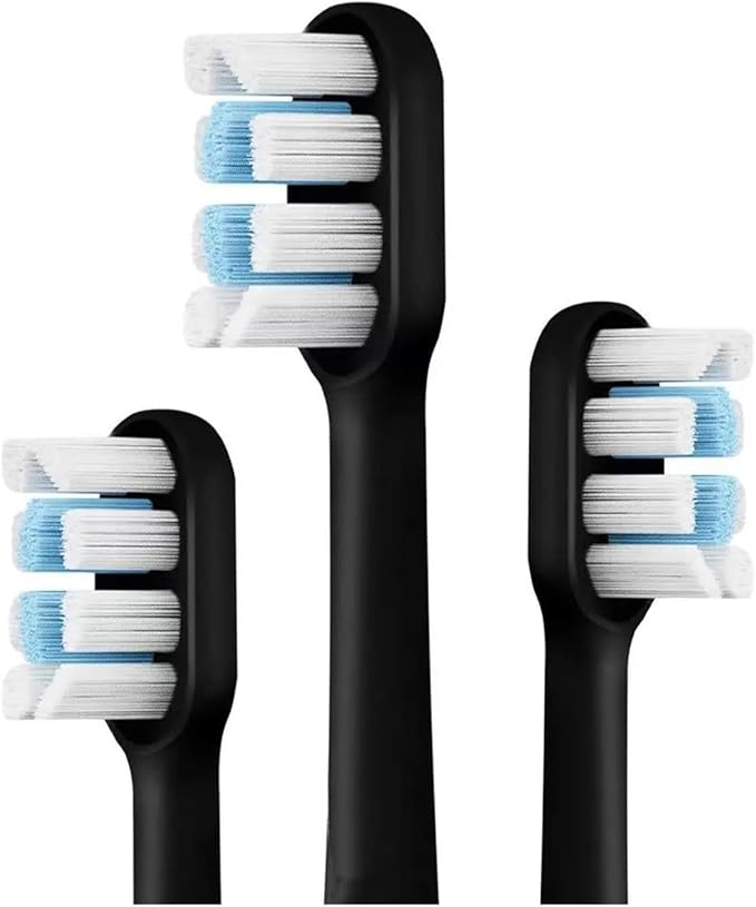Replacement Toothbrush Heads Compatible for Revyline RL070 Electric Accessories Nozzles Bristles(8PCS White)
