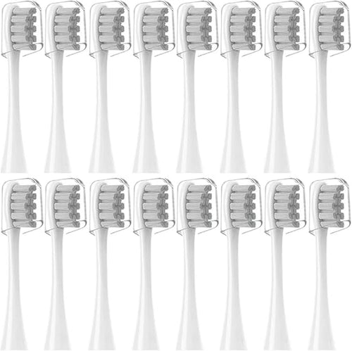 16pcs Replacement Brush HeadsCompatible for Oclean X/Pro/ Z1/ SE F1 /One/ PW01/03/05/07/09 P5 Toothbrush(16 Blue)