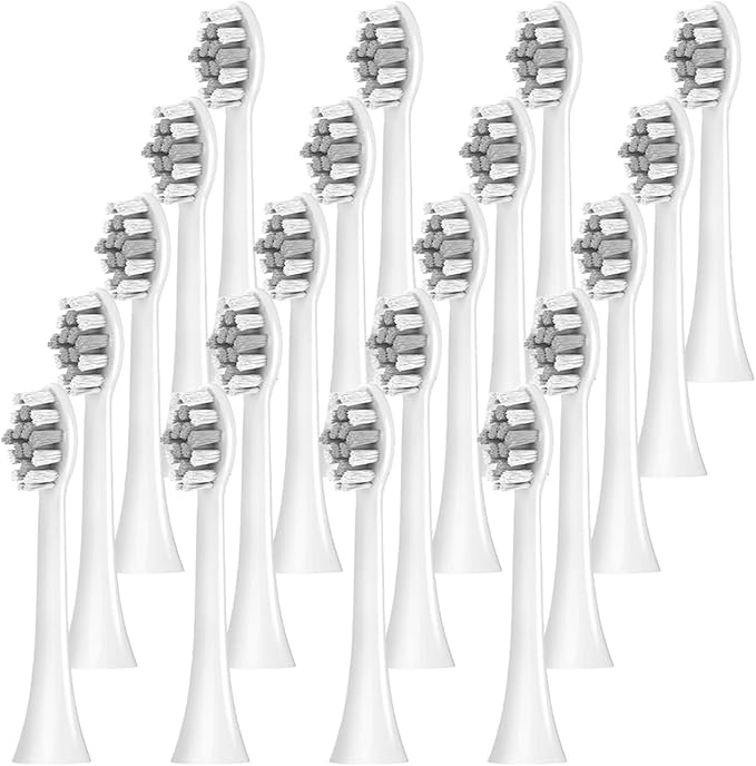 Replacement Toothbrush Brush Heads Compatible with Professional Electric Pro1100 4100 6100 9000 9300(20 Pcs)