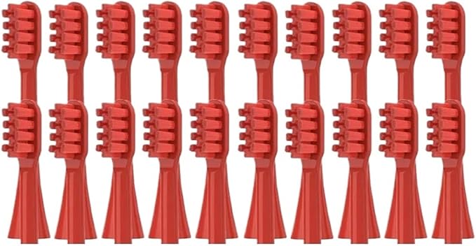 Replacement Toothbrush HeadCompatible for SEAGO S2/S5/S10/SK2/SG972/S2X/SG851(Green)