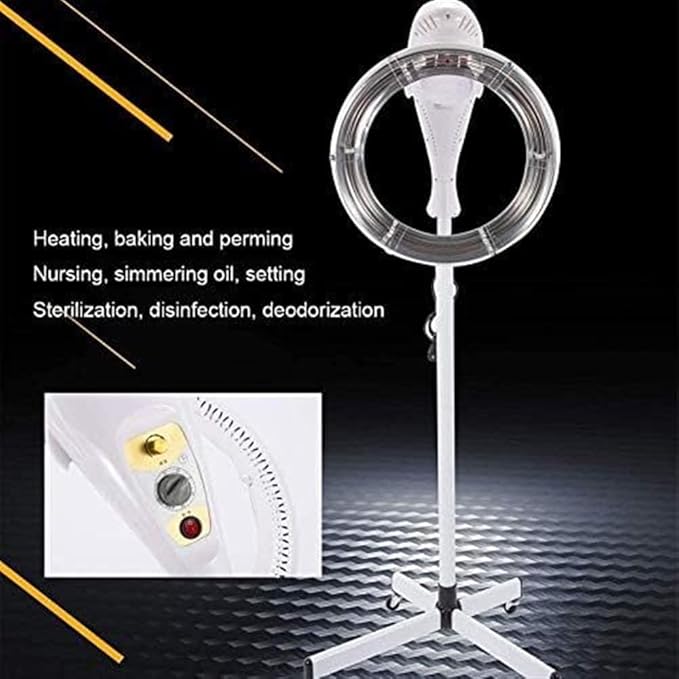 Salon Hair Dryer Infrared Baked Oil Machine Timer Steamer Device Spin Hair Color Processor Salon