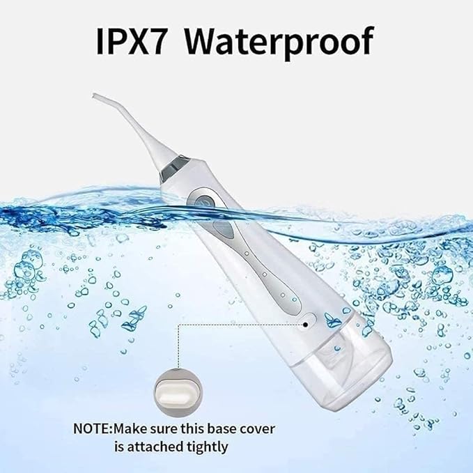 Water Flosser Professional for Teeth Gums Braces Dental Care Portable Oral Irrigator for Deep &amp Cleaning | Cordless &amp Compact for Traveling