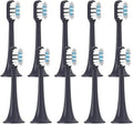 Replaceable Brush HeadsCompatible for XIAOMI MIJIA T301 T302 Soft Clean Bristle(10 Blue)
