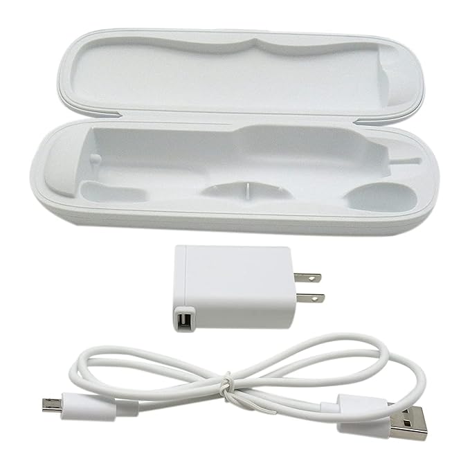 Economical Travel Charger Case w/AC Charer + USB Cable for P-hilips Sonicare HX6xxx HX89 HX91 Series by YTXXDEUS