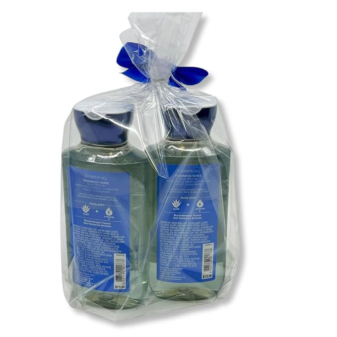 Bath &amp Body Works Gingham Shower Gel - Gift Pack for Holiday - Pack of 2