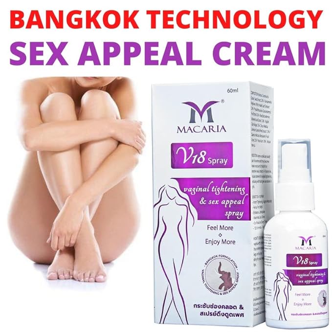 MACARIA Vaginal Pussy Yoni Tightening Shrink Spray for Women Intimate Parts Feminine Care for Porn Actress