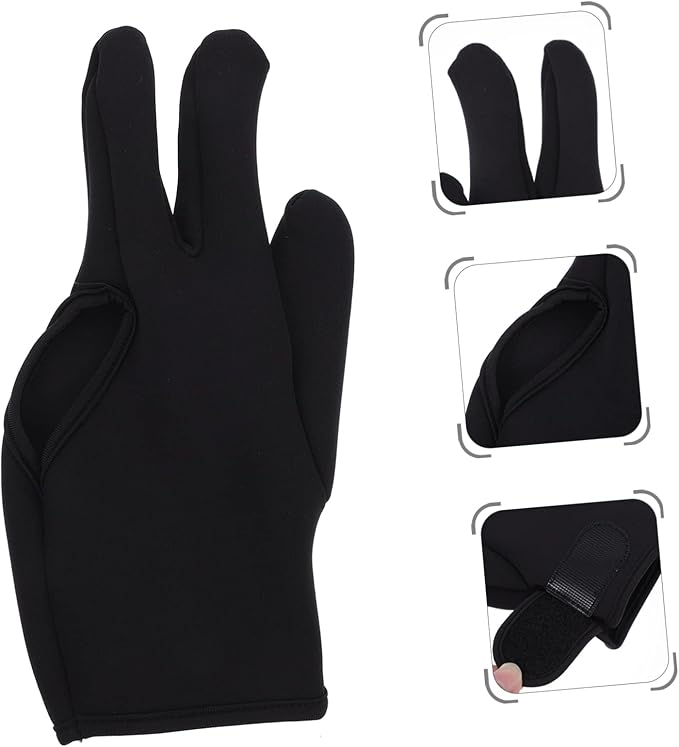 4pcs Heat Resistant Mitts Utility Gloves for Men Women Heat Hair Styling Curling Iron Mitts Finger Protectors for Hair Salon Home Use