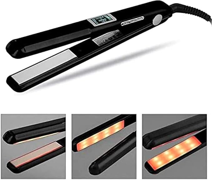 Ultrasonic Infrared Perm-Professional Cold Perm Hair Care-Repair Damaged Hair-Hair Care-White. Hair Straightners Hair Straightening Hair StraightenersBlackCollector88