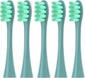 5pcs Replacement Brush HeadsCompatible for Oclean Toothbrush for Digital X Lite X10 Ultra Air2(5 Green)