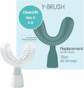 Y-Brush - Replacement Toothbrush Head - Clean240 Brush Head - Y-Shaped Brush - Flexible - to Be Replaced Every 4 Months - for Children or Small Jaws