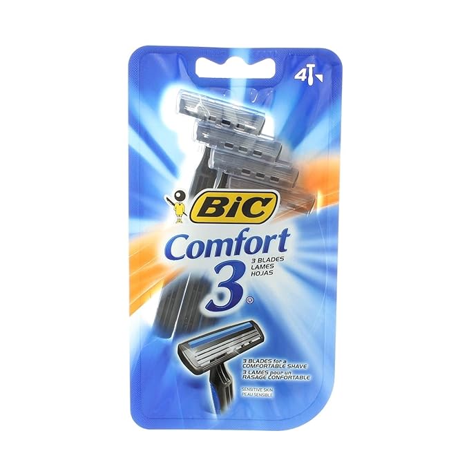 Bic Comfort 3 Men Razor 4 Size 4ct Bic Comfort 3 Men Razor 4pk Ea