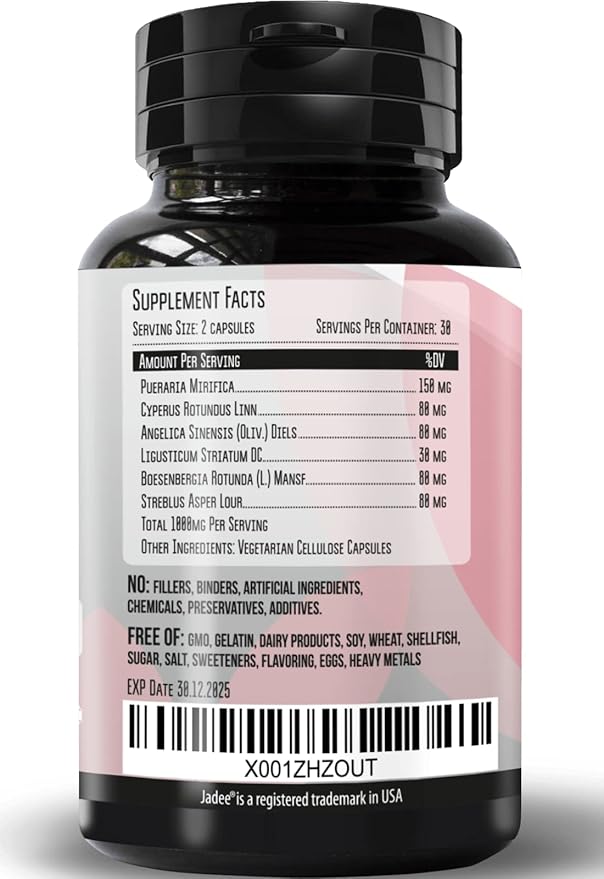 Breast Enhancement Pills and Estrogen Supplement for Women Men &amp Trans – Breast Enlargement Pills for Women and Transgender - 60 Breast Growth Pills with Pueraria Mirifica - Bigger Breast Big Bo