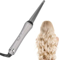 Curling Wand 0.5-1 Inch Tapered Hair Curling Iron Ceramic Wand Curler with 360° Rotatable Wire Wand Curling Iron for Short Long All Hair Type (US)