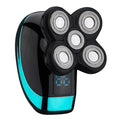 Head Shavers for Bald Men Bald Head Clipper Rechargeable Face Beard Shaver 5 Floating Heads Electric Shaving Tool Multifunction Body Washable For Men