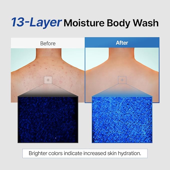 Fresh Moisture Body Wash 460ml/15.55fl.oz. NODOR Soothing Moisturizing Body Wash Long-Lasting Hydration Odor Care 13 Types of Hyaluronic Acid Body odor removal Mild cleansing All Skin Types