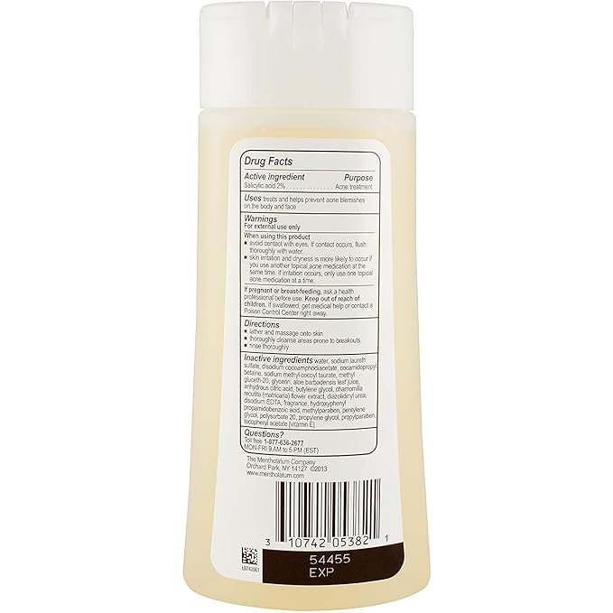 pHisoderm Anti-Blemish Body Wash 10 oz (Pack of 6)