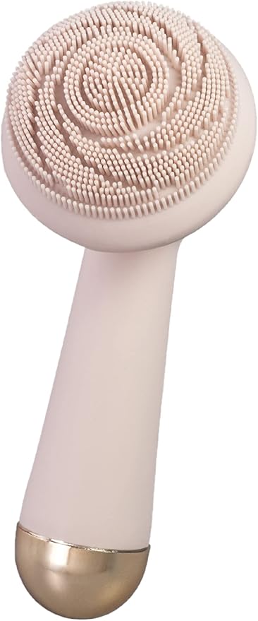 Silicone Facial Cleansing Brush - Sonic Face Cleanser and Massager Face Exfoliator - FineLife Products Scrubber - Exfoliating Skin Care Tools - Rechargeable Face Brushes for Men &amp Women
