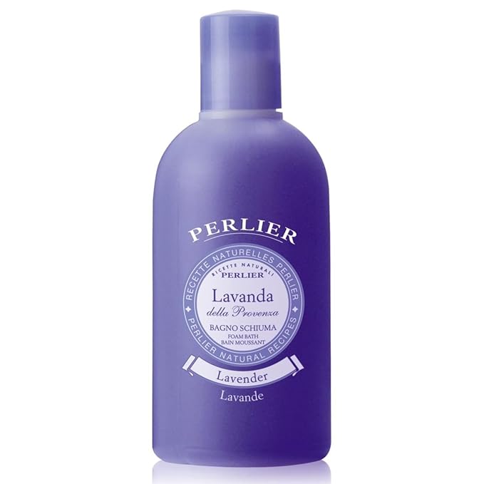 Perlier Lavender Foam Bath Natural &amp Calming Aromatherapy Bubble Bath for Women &amp Men Rich Foaming Formula Provides Deep Moisturization Hydration for All Skin Types (16.9 Fl Oz.)