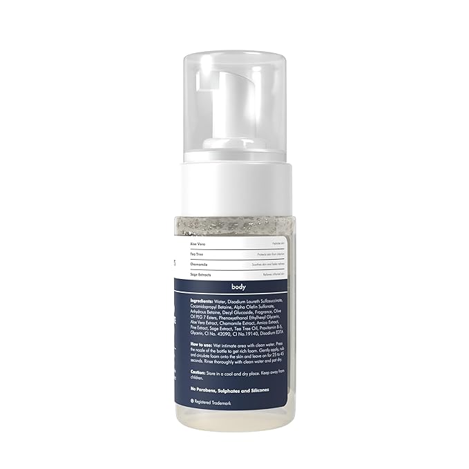 Bodywise Man Matters Intimate Wash with Aloe Vera Tea Tree for Men Anti Bacterial Anti Itch Anti Odour | Better Private Parts Hygiene| pH Balanced Intimate |120 ml