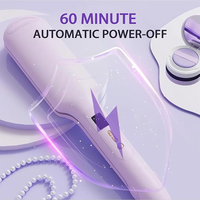 3D Grid Professional Volumizing Hair Crimping Iron Hair Fluffy Corrugated Iron 1.5 Inch Lasting Volume Increase Hair Volume Hair Volumizer Artifact Styling Tool