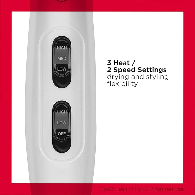 REVLON Volume BoosterHair Dryer with Curl Enhancing Diffuser | Increase VolumeDecrease Frizz and DamageFast Drying1875 Watts (White)(Pack of 6)