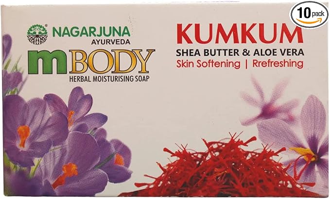 Nagarjuna mBODY Soap (75 g) (Pack of 10)