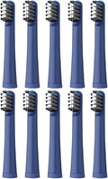 10PCS Electric Toothbrush Replacement Heads for Realme N1 N2 RTX2103 SN301 Soft Bristle Nozzles(10pcs Blue)