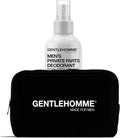 Gentlehomme Private Parts Deodorant Spray (4 fl oz) &amp Neoprene Toiletry Bag for Men: A Complete Hygiene Kit for Private Parts - Male Care Hygiene - Hydrating &amp Refreshing Balls - Men's Skincar