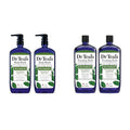 Dr Teal's Eucalyptus &amp Spearmint Body Wash (24 fl oz Pack of 2) &amp Foaming Bath (34 fl oz Pack of 2) Bundle