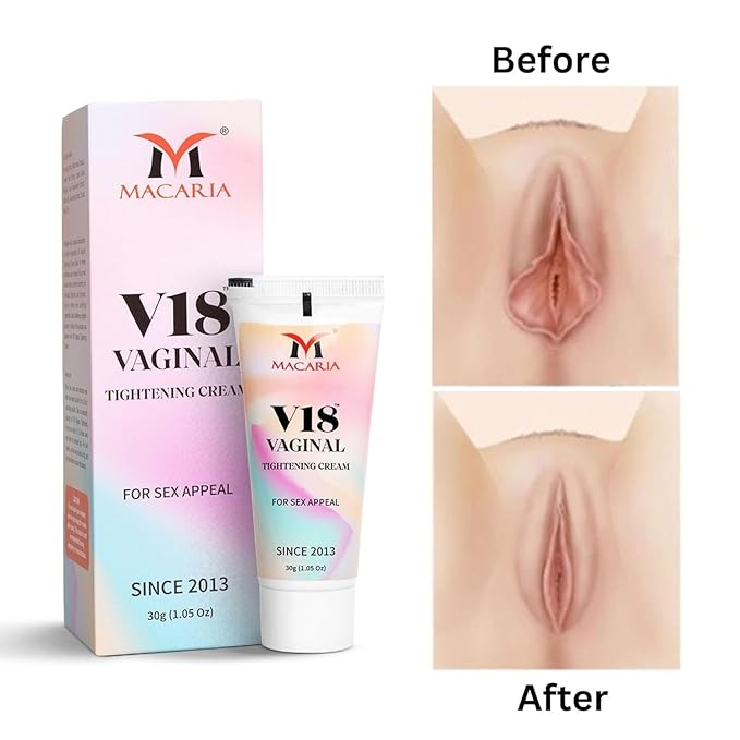 V18 TIGHT Vaginal Tightening Cream Gel - All Natural V Tight Cream Gel for Women 30g