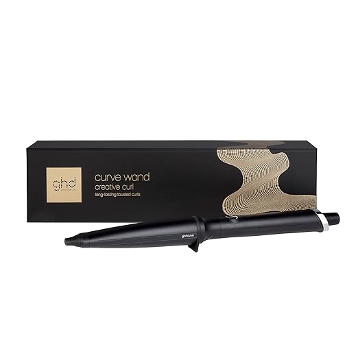 ghd Curve® Professional Hair Curling Irons &amp Wands | Soft Waves Classic and Tight Curls | 0.5 –1.5 Inch Barrels’ | 365ºF Styling Temp Preventing Heat Damage + Auto Sleep Mode