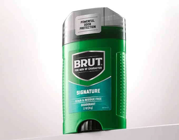 Brut Deodorant Signature Scent 2.7 Oz. (Pack of 8)