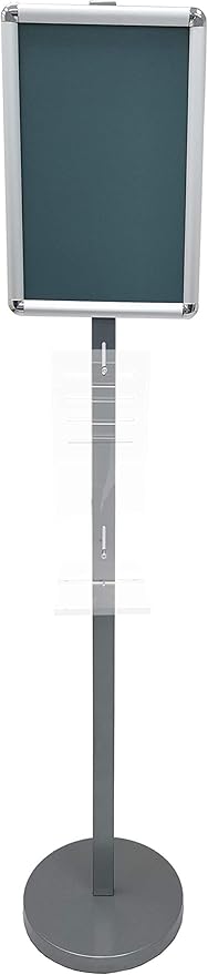 FixtureDisplays Hand Sanitizer Stand Portable Stand Soap Dispenser Cleaner Automatic Hand Free 10050NEW+15221