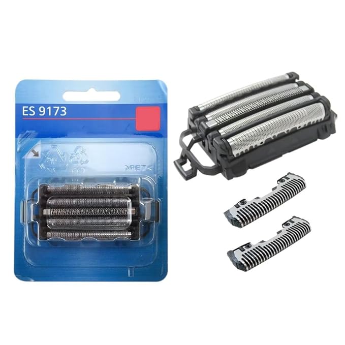 Upgraded Version Electric Shaver Replacement Blades and Foils Set for Panasonic ES-LV97-K ES-LV67-K ES-LV95-S ES-LV65-S WES9032P Men