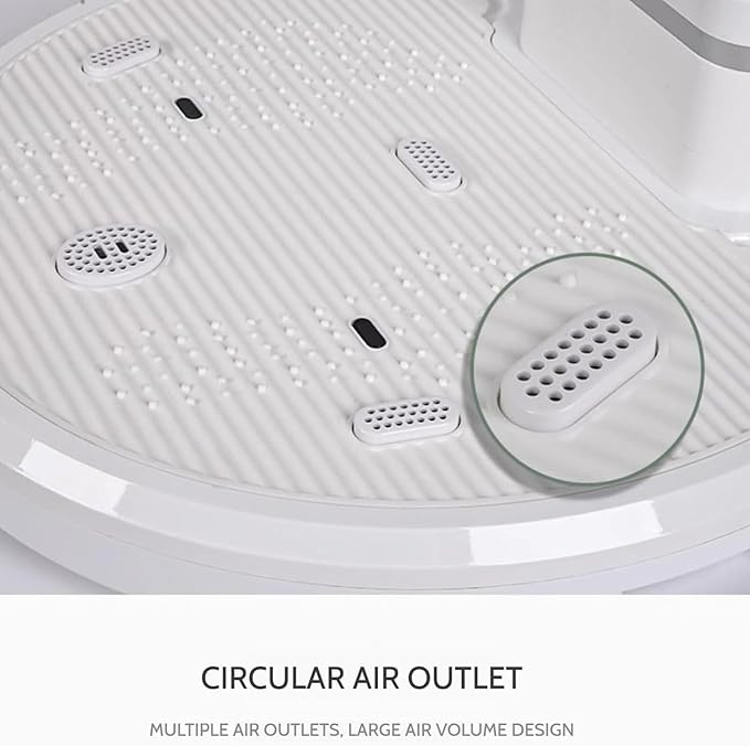 Full Body Dryer for Shower 2500W Air Shower Foot Touch Screen Negative Ions Body Heater Blow Dryer Waterproof Smart Thermostat Body Heater Blow Dryer