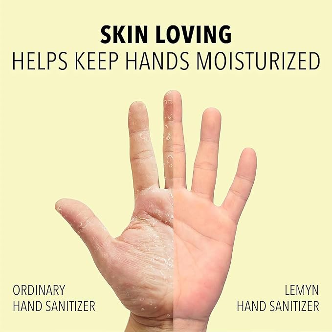 Medical‑Grade Hand Sanitizer Gel – 97 % Organic | 70 % USP Ethyl Alcohol | Moisturizing Aloe + Hyaluronic Acid | Freshly Made in USA | 8oz Bottle with Flip top (PACK OF 4)