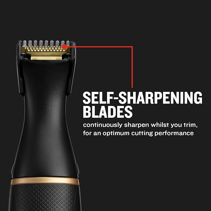 Remington T-Series Nose and Ear Hair Trimmer Detail Kit Nose Hair Trimmer Ears Eyebrows and Facial Hair Vertical and Rotary Trimmer 2 Combs Precision Cutter and Adjustable Comb - NE7000