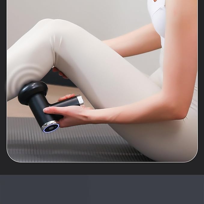 Cordless Electric Back Massager Handheld Muscle Massager Rechargeable Portable Massage Device for Women Men Muscle Relaxation Pink