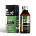 Ustraa Ayurvedic Beard Oil - 100ml | Beard Growth Oil For Men | With Yastimadhuka Taila &amp 7 Natural Herbs | Best Ayurvedic Beard Oil for Patchy Beard