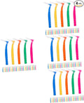 120pcs Interdental Toothbrush Compact Manual Cleaner for Oral Care for Easy to Use Prevent Decay Bad Breath