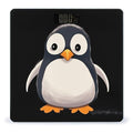 Cute Penguin Weight Scale Digital Electronic Scales Bathroom Scale Larg LCD Backlight Display High Precision MeasurementsTempered Glass