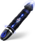 Thrusting Electric Vibrating Massager -Clitioral Sucker Silent Relaxes Muscles 7 Modes Vibratorsmassager Electronic for Foot Or Neck Waterproo Personal for Adult Tools Couples Relaxation YR04