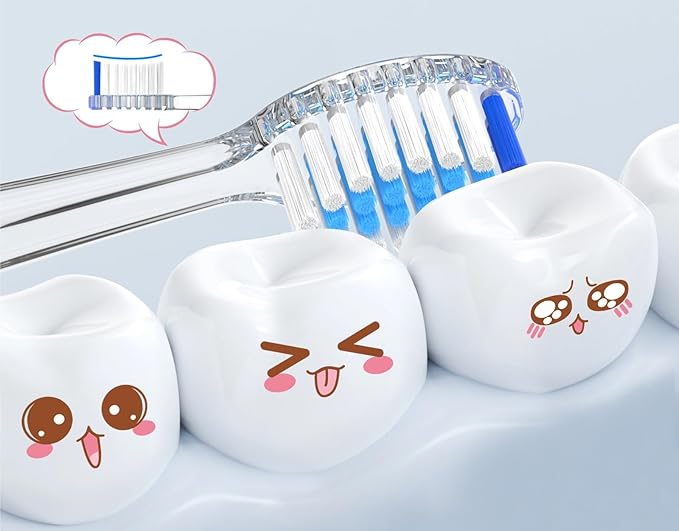 10-Pack Replacement Toothbrush Heads Compatible with Seago SG513/SG977/SGEK6/DT-K6 for Children's Electric toothbrushes(Pink)