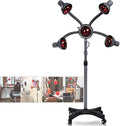 5 Head Infrared Heat Lamp Salon Hair Dryer Color Processor Adjusting Angle Hair Steamer for Salon Styling Perming Dryer Salon Heat Lamp Grey